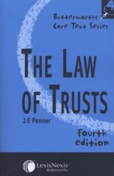 The Law of Trusts by J. E Penner Book