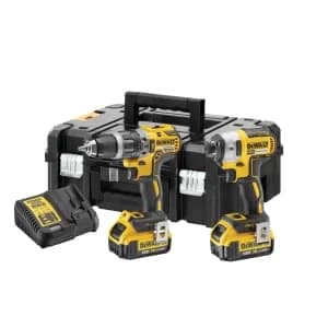 DEWALT DCK266M2T 18V 2 x 4.0Ah XR Cordless Hammer Drill and Impact Driver Twin Pack