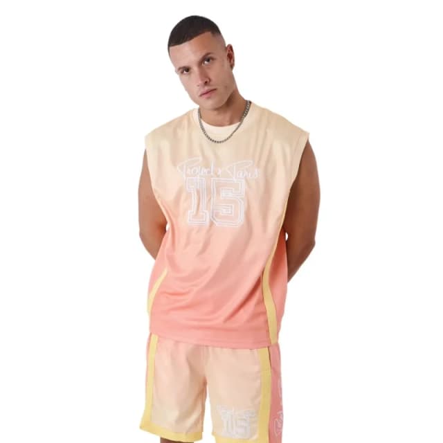 Project X Paris Basketball tank top Project X Paris Rose Male L