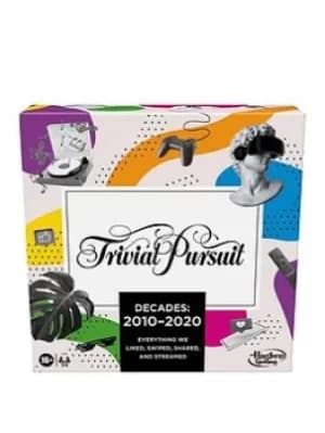 Hasbro Trivial Pursuit Decades 2010 To 2020 Board Game For Adults And Teens, Pop Culture Trivia Game, Ages 16 And Up