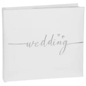 Modern Script Wedding Album (Large) 4x6