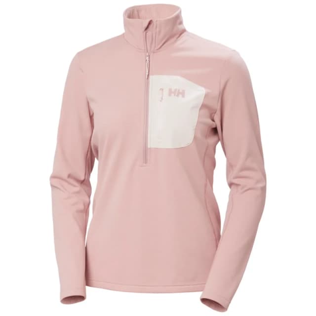 Womens 1/2 zip training jacket Helly Hansen Versalite Rose Female L