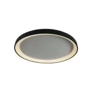 Larissa Lighting - Larissa Melnik Black LED Ceiling Light 48W IP20 230V