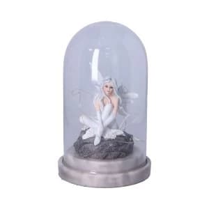 Alvi Glass Dome Light Up Fairy Ornament