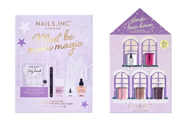 nails inc. London Town House 5 Piece Nail Polish Gift Set