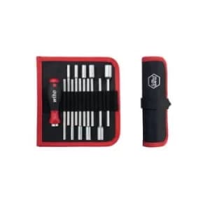 Wiha System 6 U106 T12 Workshop Interchangeable bits set 12 Piece Hex head