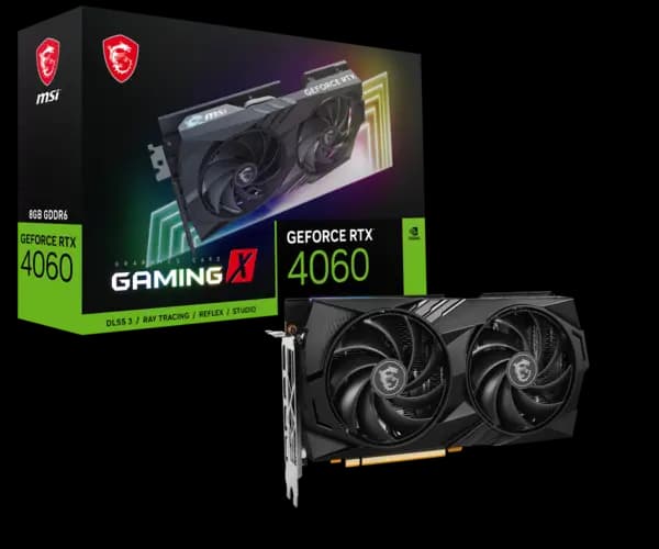MSI GeForce RTX 4060 GAMING X 8GB Graphics Card
