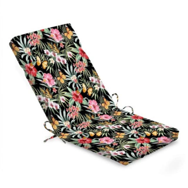 Luxury Living Water-Repellent Chair Pad Fade-Resistant 95Cmx42Cmx4Cm Multi Nature