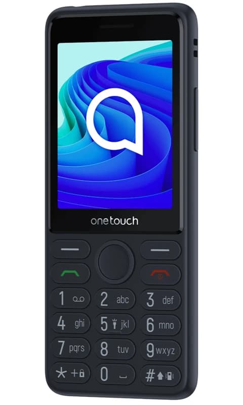 TCL 4042S Grey 2.8 128MB 4G Unlocked & SIM Free Feature Phone with Charging Dock T312D-3ALCGB12 Grey