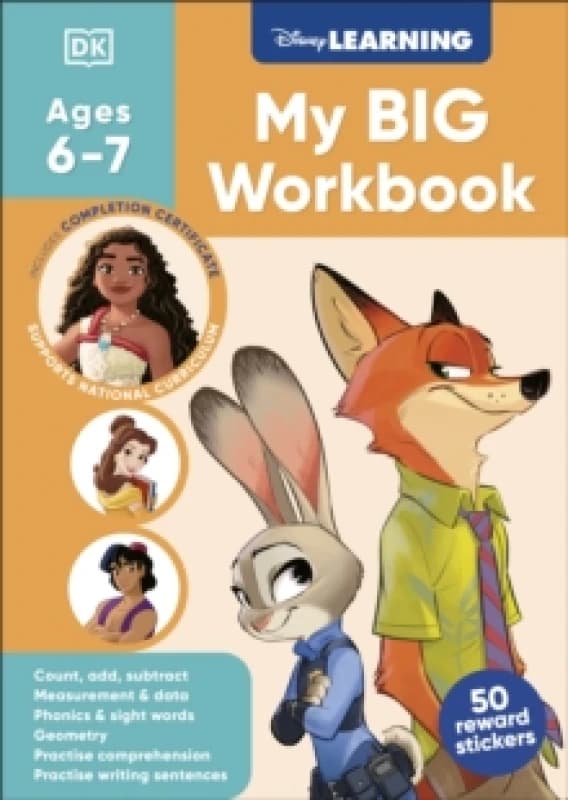 Disney Learning Big Workbook Ages 6-7 (Year 2) Paperback / softback
