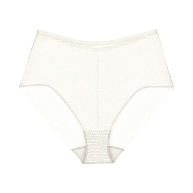 Triumph Signature Sheer Maxi Knickers in Lace Off-White Women 12;16;20;22