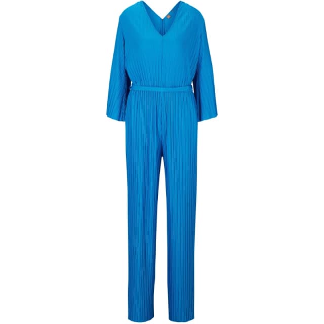 Boss Womens Edacria Jumpsuit Jumpsuits 8 (S) Blue 65311019310