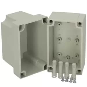 Fibox 6011304 PC 100/125 HG Enclosure, PC Opaque cover