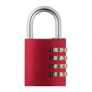 Abus - Zahlenvorhangschloss 145 Schlosskorper-B.415mm Alu.rot Zahlenroll.4