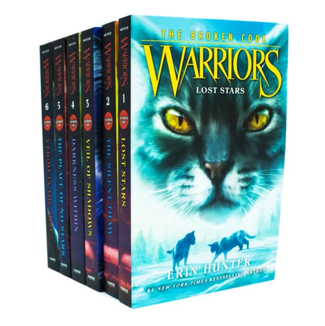 Warriors Cat The Broken Code Series 7 6 Book Set Erin Hunter Complete Collection Erin Hunter Books