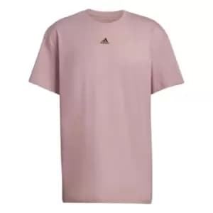 adidas FeelVivid Drop Shoulder T-Shirt Mens - Pink