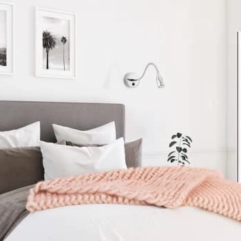 Reading - 3248 Silver Wall Lamp