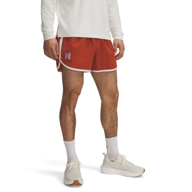 Under Armour Mens Performance Running Shorts Orange male S