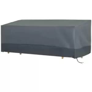 Outsunny 190X72X76Cm Rectangular Patio Furniture Cover For Chairs 600D Oxford