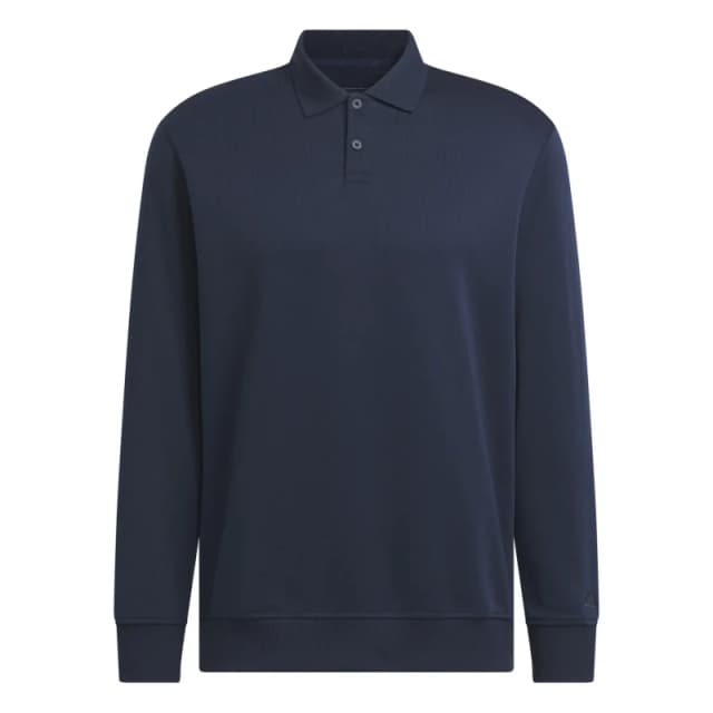 adidas Go-to Long Sleeve Polo Shirt Mens - Blue Blue S