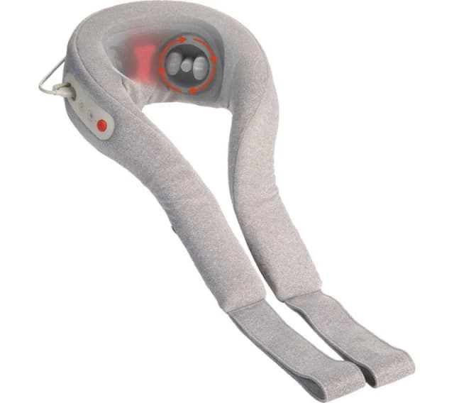 SHARPER IMAGE Realtouch Shiatsu Neck Massager - Grey 4894088071160