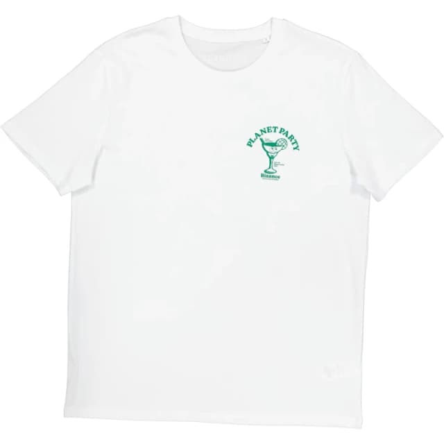 Bizance Womens T-Shirt Bizance gary Blanc Female S