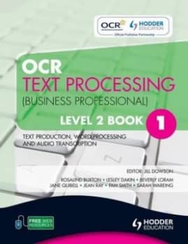 Ocr Text Processing business Professional Level 2 by Pam Smith Paperback