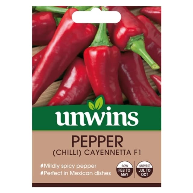 Unwins Pepper (Chilli) Cayennetta F1