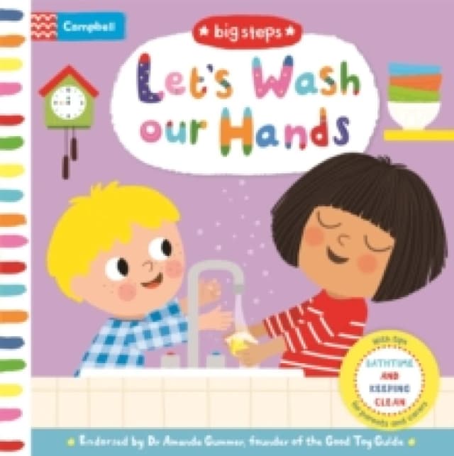 Campbell Books Let's Wash Our Hands Book Multi unisex