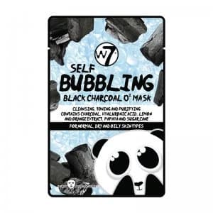 W7 Self Bubbling Black Charcoal O2 Mask 20g