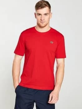 Lacoste Sport Classic Logo T-Shirt - Red, Size 4, Men