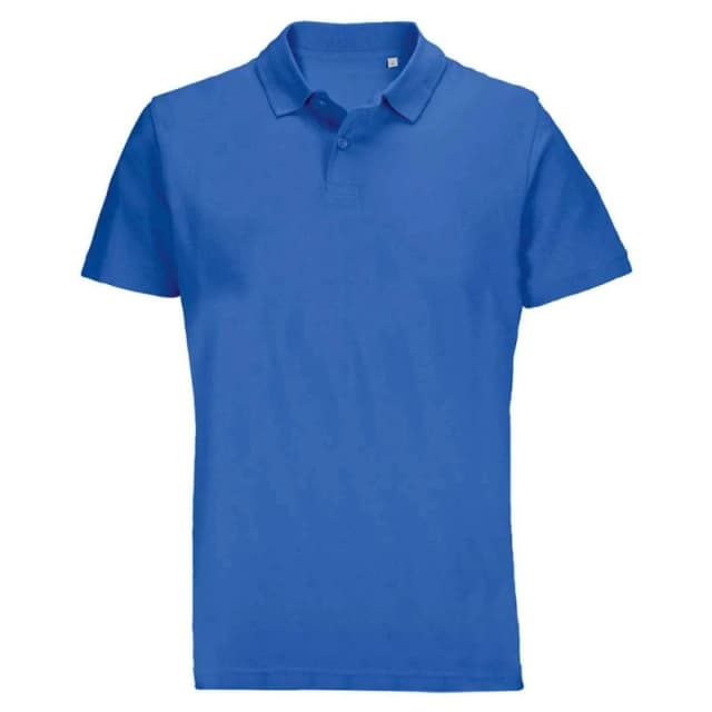 SOL'S Mens Pulse Pique Polo Shirt in Blue Size: Small Blue Male S