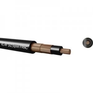 KL RF 2x250qmm Black FRNC Koax speaker cable 55H125000 Kabeltronik