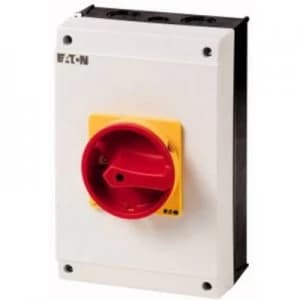 Eaton P3-63/I4/SVB Limit switch 63 A 690 V 1 x 90 ° Yellow, Red