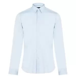 Ted Baker Islass Long Sleeve Slim Fit Shirt - Blue