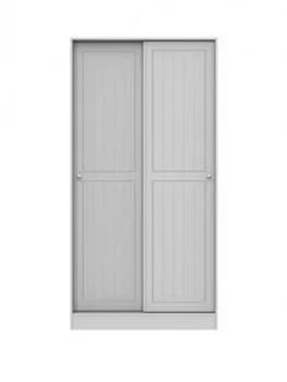 Swift Dakota Ready Assembled 2 Door Sliding Wardrobe