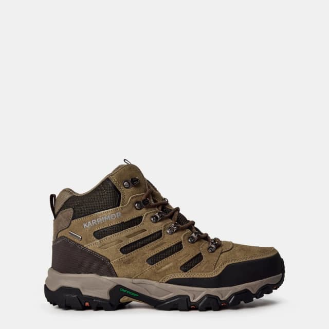 Karrimor Mount Mid Mens Waterproof Walking Boots - Brown Brown 9