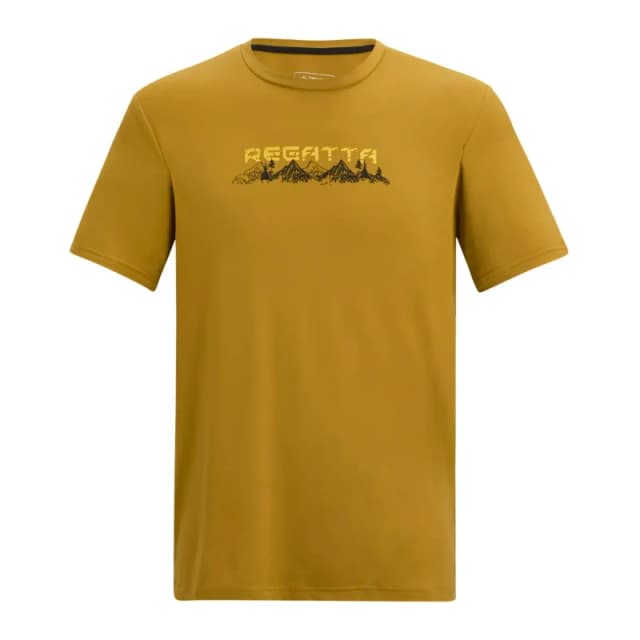 Stretch T-Shirt Regatta Fingal Marron Male M