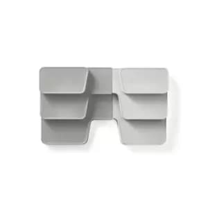 Joseph Joseph Duo Expandable Tiered Cupboard Organiser - Grey