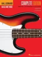 hal leonard electric bass method complete edition contains books 1 2 and 3