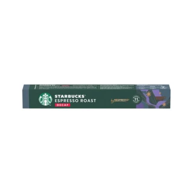 Starbucks Starbucks Nespresso Decaf Espresso Roast (Pack of 10) 6220316 6220316