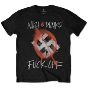 Dead Kennedys - Nazi Punks Unisex XX-Large T-Shirt - Black