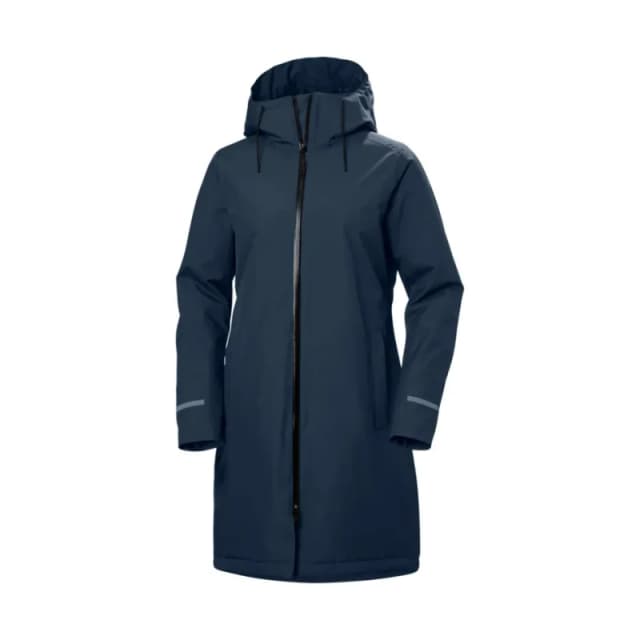 Helly Hansen Womens hooded coat Helly Hansen Aspire Bleu Female L