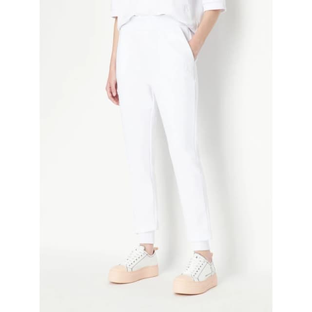Armani Exchange Trousers Straight Trousers XS White 33455101310