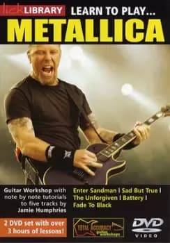 Lick Library: Learn to Play Metallica - DVD - Used