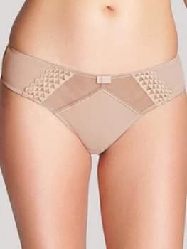 Cleo By Panache Asher Brazilian Brief - Latte