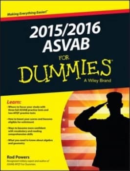 2015/2016 Asvab for Dummies by Rod Powers Paperback