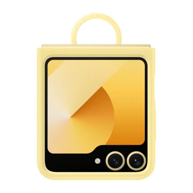 Samsung EF-PF741TYEGWW mobile phone case 17cm (6.7") Cover Yellow EF-PF741TYEGWW