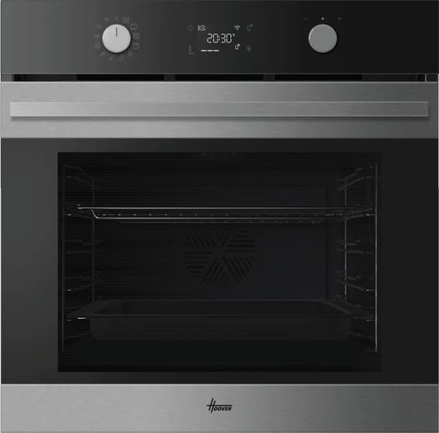 Hoover HO6 H5B3YTX WiFi Connected Built In Electric Single Oven with Pyrolytic Cleaning - Stainless Steel - A++ Rated