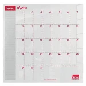 Monthplaner Acrylicdesk&Semi 450X450Mm